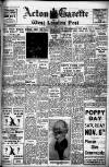 Acton Gazette Friday 05 November 1948 Page 1