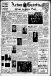 Acton Gazette Friday 08 April 1949 Page 1