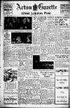 Acton Gazette Friday 24 March 1950 Page 1
