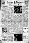 Acton Gazette Friday 06 October 1950 Page 1