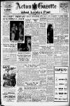 Acton Gazette Friday 15 December 1950 Page 1