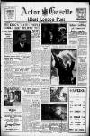 Acton Gazette Friday 08 February 1952 Page 1