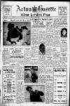 Acton Gazette Friday 04 April 1952 Page 1