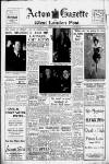 Acton Gazette Friday 01 May 1953 Page 1