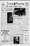 Acton Gazette Friday 19 June 1953 Page 1