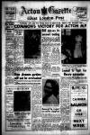 Acton Gazette Friday 23 March 1956 Page 1