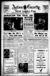 Acton Gazette Friday 21 December 1956 Page 1