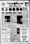 Acton Gazette Friday 13 March 1959 Page 1