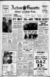 Acton Gazette Friday 04 March 1960 Page 1