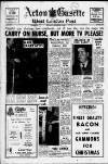Acton Gazette Thursday 15 December 1960 Page 1