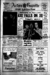 Acton Gazette Thursday 24 May 1962 Page 1