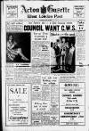 Acton Gazette Thursday 19 July 1962 Page 1