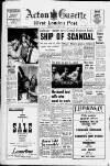 Acton Gazette Thursday 09 January 1964 Page 1