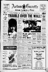 Acton Gazette Thursday 05 November 1964 Page 1