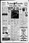 Acton Gazette Thursday 04 November 1965 Page 1