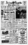 Acton Gazette Thursday 01 June 1967 Page 1