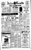 Acton Gazette Thursday 18 April 1968 Page 1