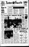 Acton Gazette Thursday 08 January 1970 Page 1