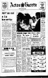 Acton Gazette Thursday 09 July 1970 Page 1