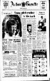 Acton Gazette Thursday 23 July 1970 Page 1