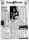 Acton Gazette Thursday 30 July 1970 Page 1