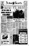 Acton Gazette Thursday 20 June 1974 Page 1