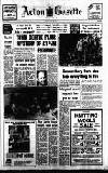Acton Gazette Thursday 29 August 1974 Page 1