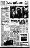 Acton Gazette Thursday 10 October 1974 Page 1