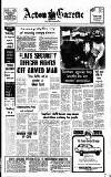 Acton Gazette Thursday 27 March 1975 Page 1
