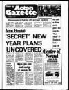 Acton Gazette Thursday 09 December 1976 Page 1