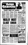 Acton Gazette Thursday 27 January 1977 Page 1