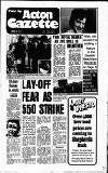 Acton Gazette Thursday 10 March 1977 Page 1