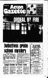 Acton Gazette Thursday 01 December 1977 Page 1
