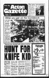 Acton Gazette Thursday 18 September 1980 Page 1