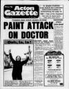 Acton Gazette Thursday 08 January 1981 Page 1