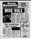 Acton Gazette Thursday 23 April 1981 Page 1