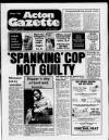 Acton Gazette Thursday 10 September 1981 Page 1