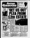 Acton Gazette Thursday 01 October 1981 Page 1