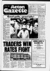 Acton Gazette Thursday 29 April 1982 Page 1