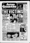 Acton Gazette Thursday 17 March 1983 Page 1