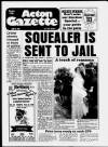 Acton Gazette Thursday 02 June 1983 Page 1