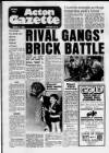 Acton Gazette Thursday 15 March 1984 Page 1