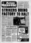 Acton Gazette Thursday 31 May 1984 Page 1