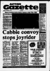 Acton Gazette Friday 19 October 1984 Page 1