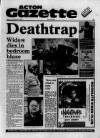 Acton Gazette Friday 28 March 1986 Page 1