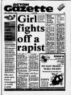 Acton Gazette Friday 19 September 1986 Page 1
