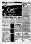 Acton Gazette Friday 03 October 1986 Page 22