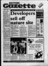 Acton Gazette Thursday 02 April 1987 Page 1