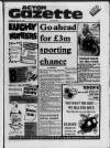 Acton Gazette Thursday 28 May 1987 Page 1