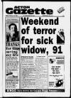 Acton Gazette Friday 19 February 1988 Page 1